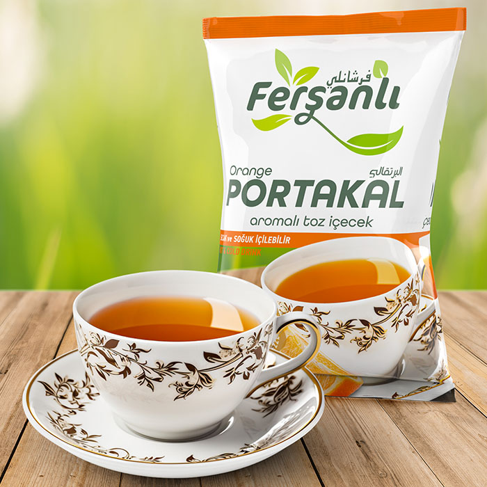 Portakal Aromalı Toz İçecek