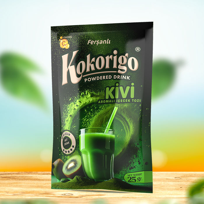 Kivi Aromalı Toz İçecek