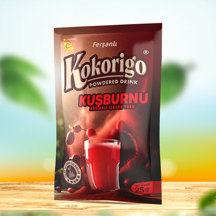 Kuşburnu Aromalı Toz İçecek