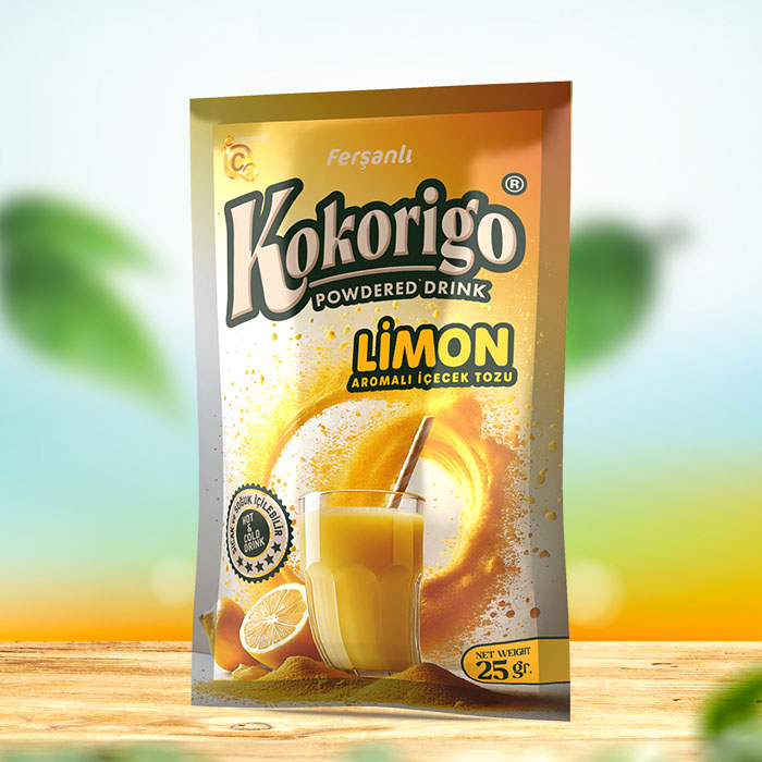 Limon Aromalı Toz İçecek