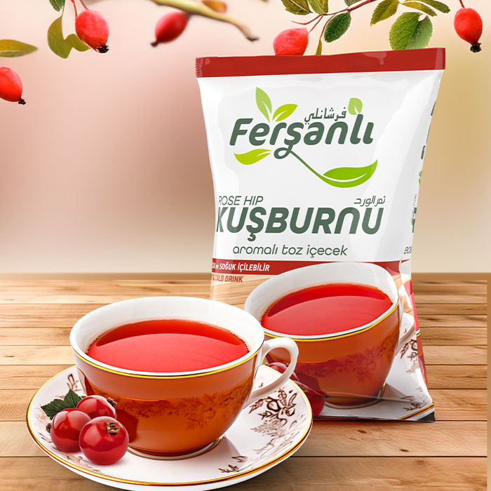Kuşburnu Aromalı Toz İçecek