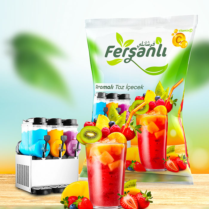 Meyve Aromalı Toz İçecek
