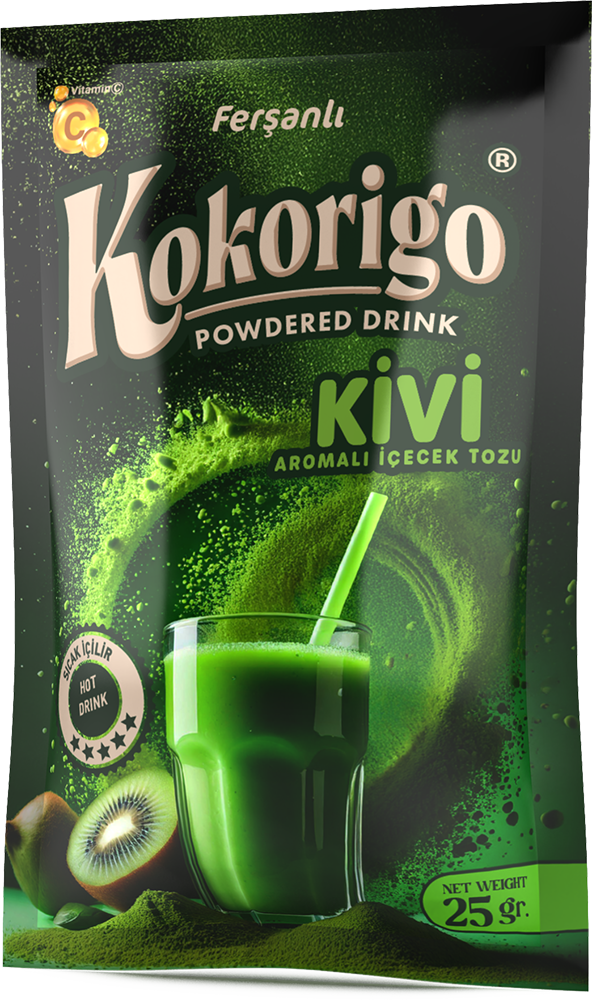 Kivi Aromalı Toz İçecek