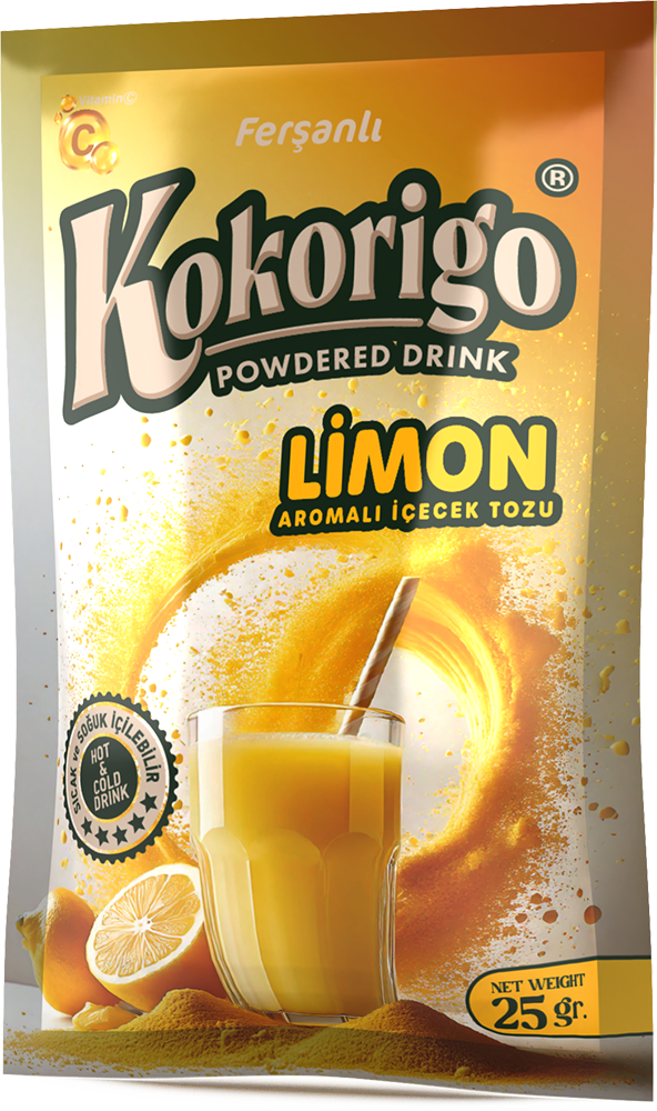 Limon Aromalı Toz İçecek